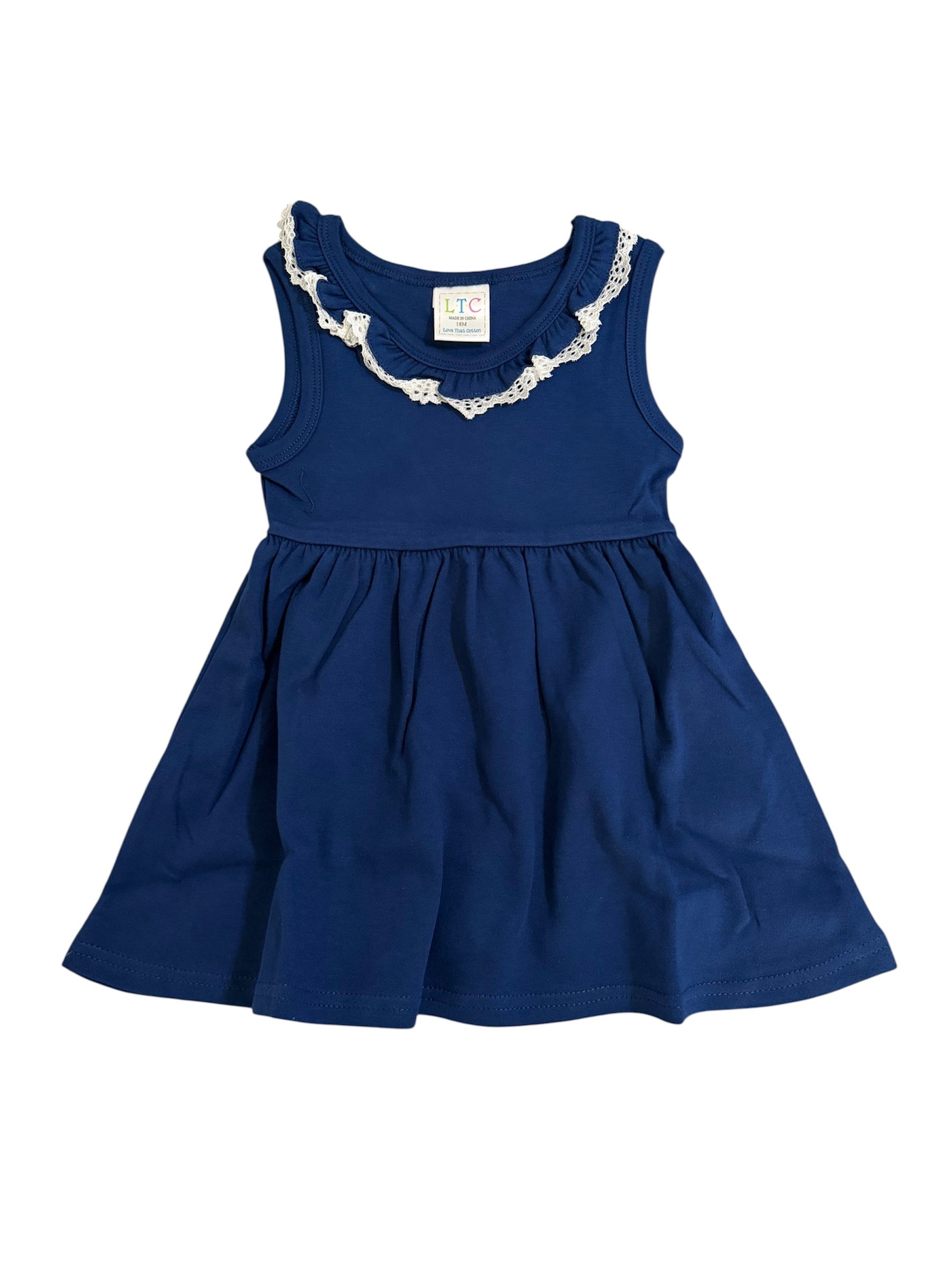Sail Away Navy Summer Dress