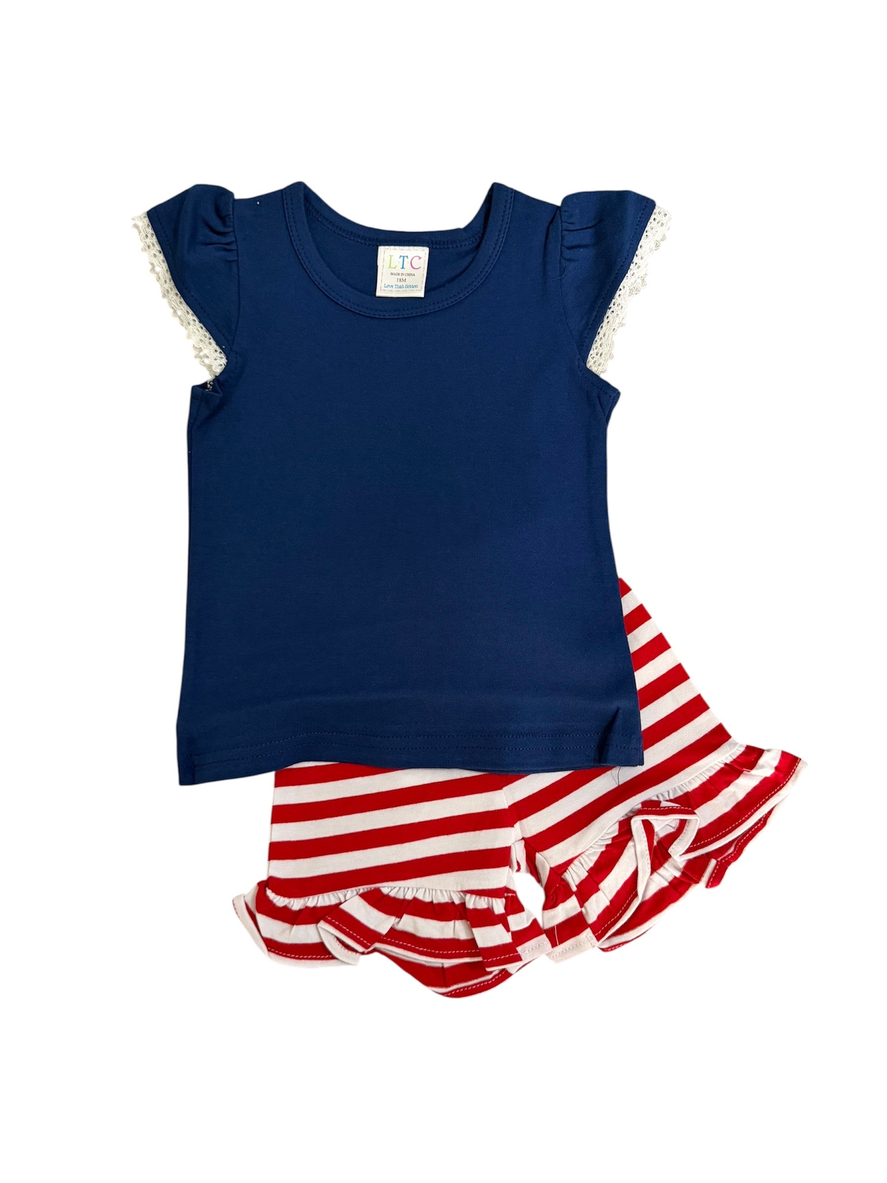 Summer Picnic Short Set