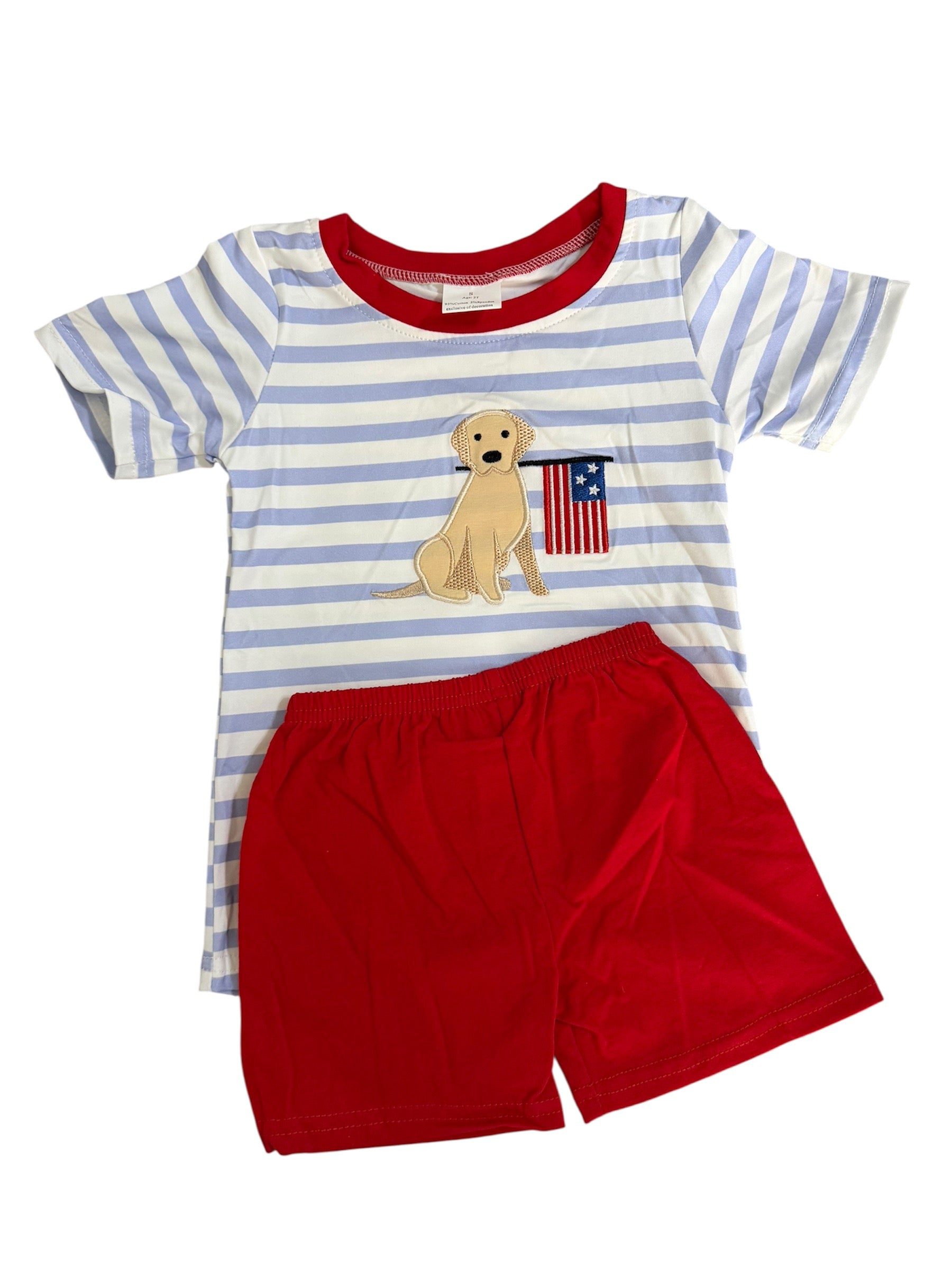 Patriotic Pup Boys Set
