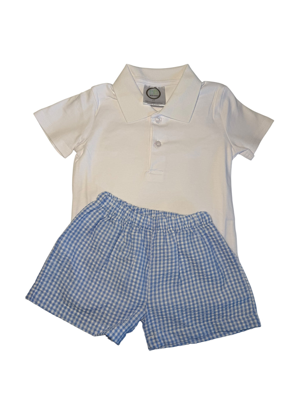 Little School Boy Polo Set