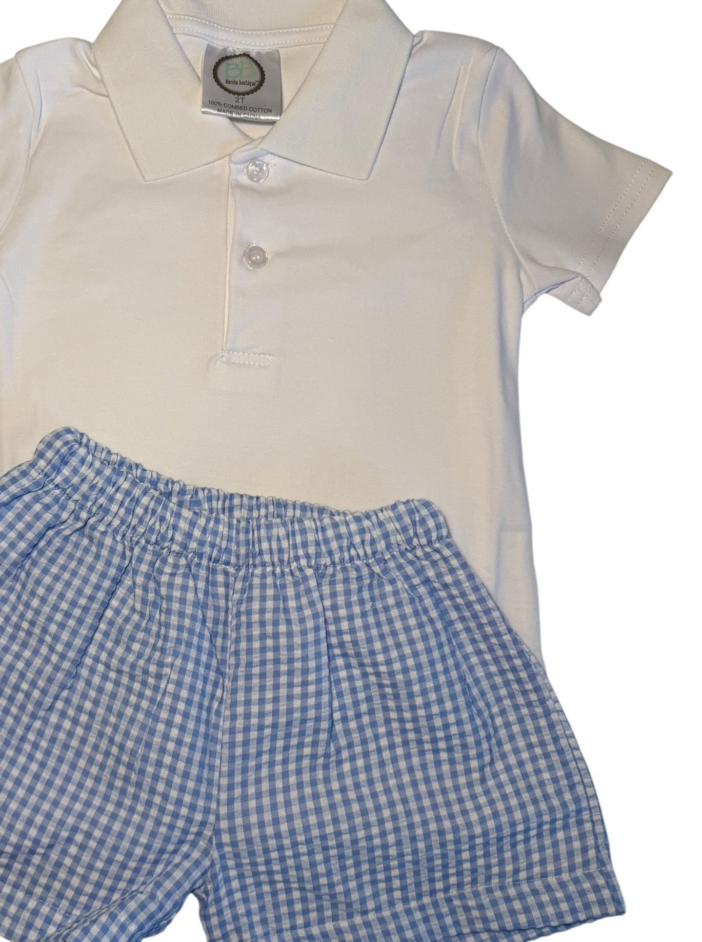 Little School Boy Polo Set