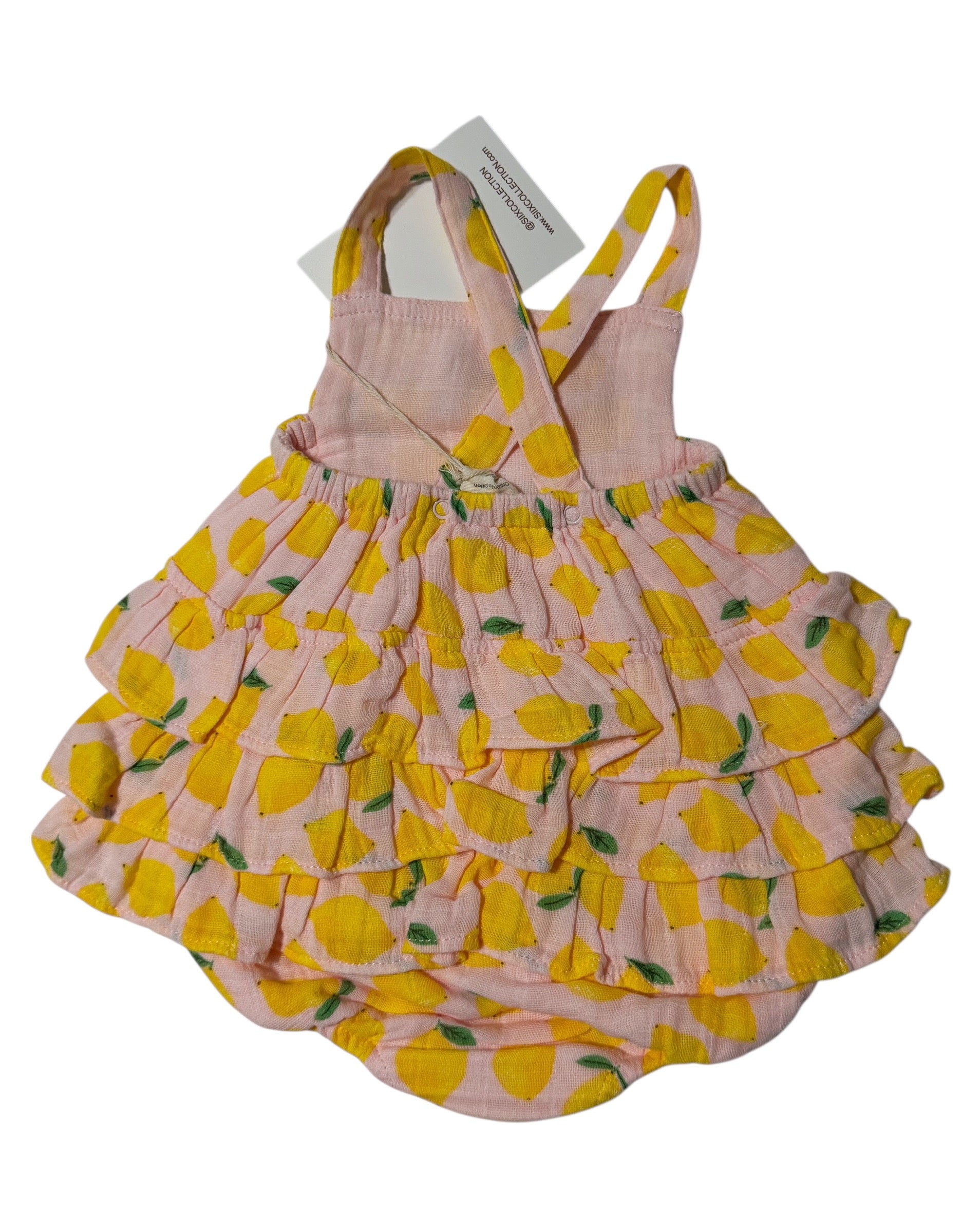 Lemon Sorbet Ruffle Bubble