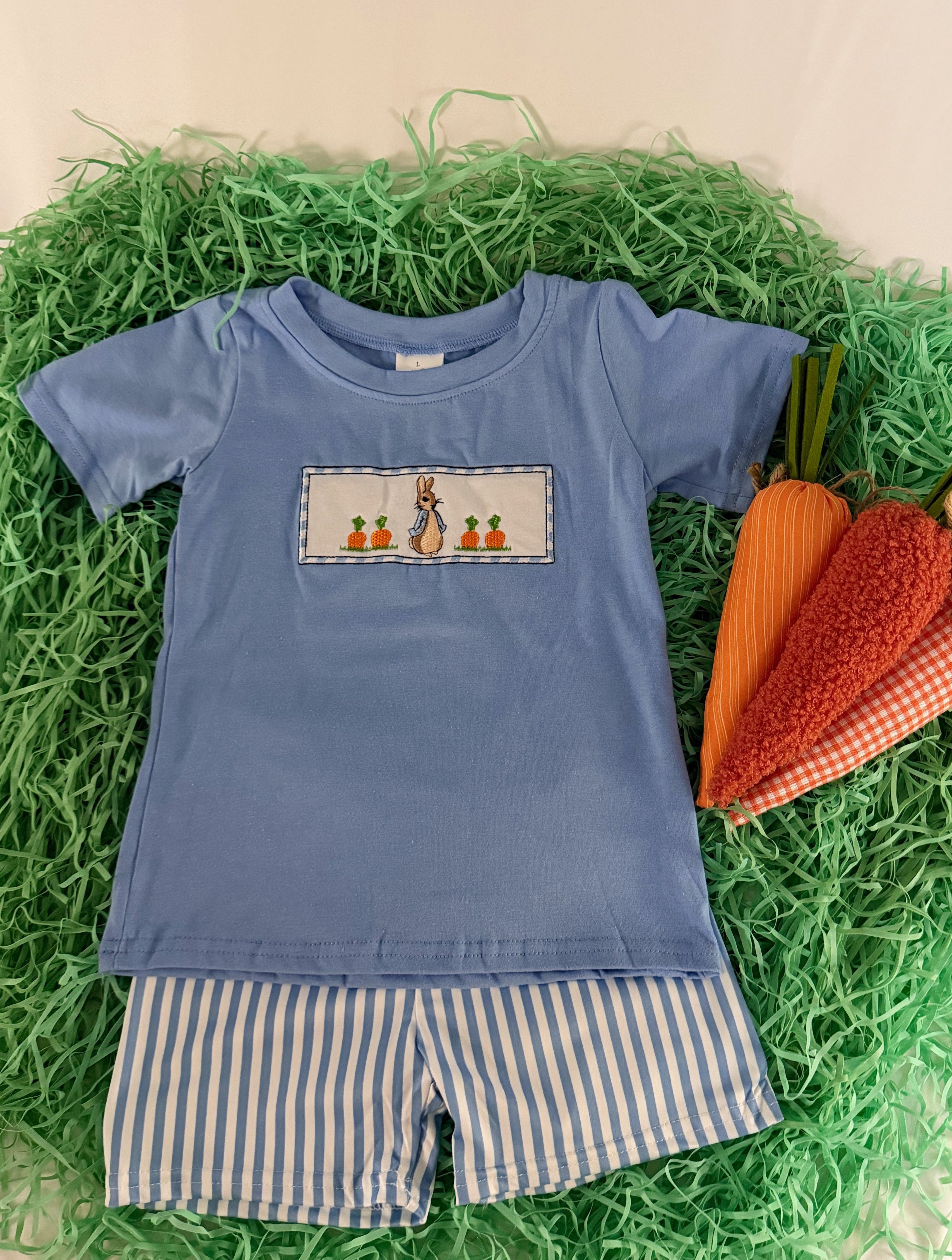 Blue Peter Rabbit Easter Short Set