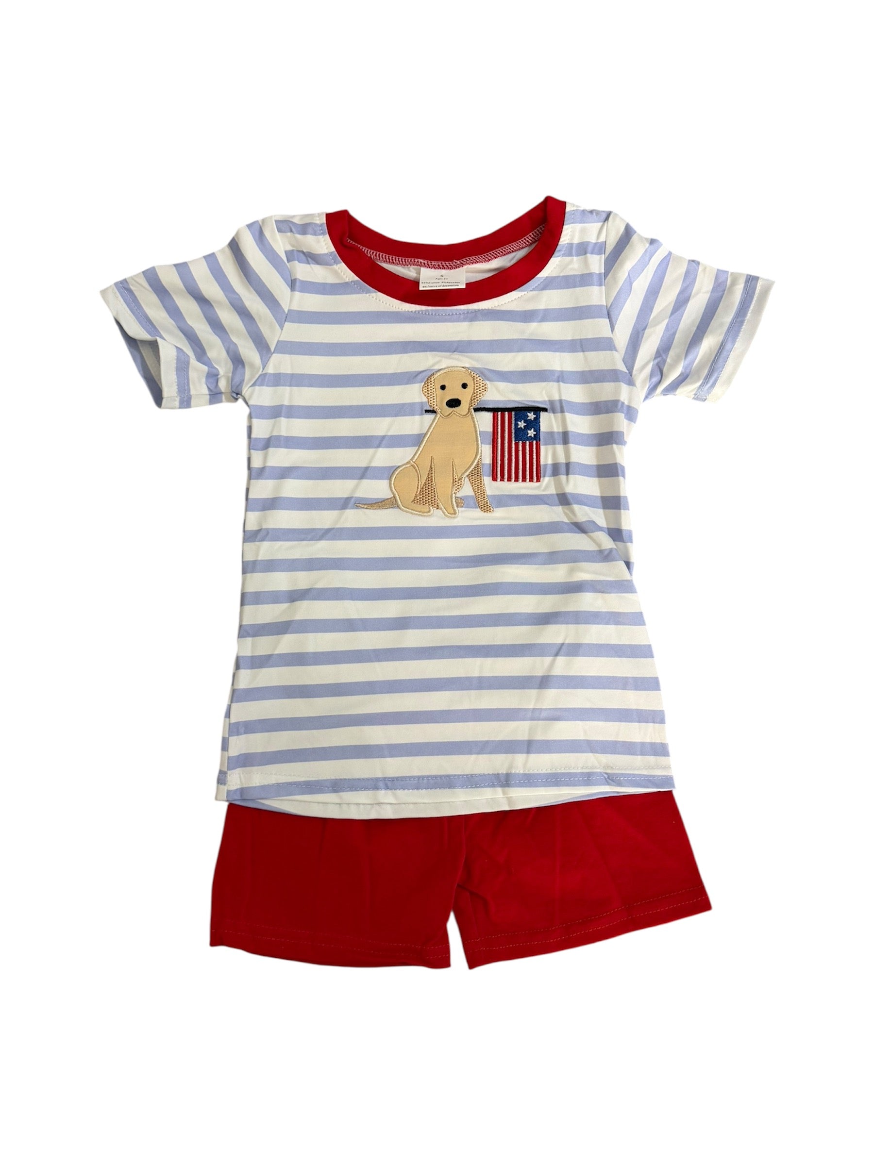 Patriotic Pup Boys Set