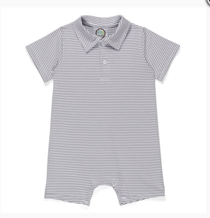 Schoolhouse Polo Romper