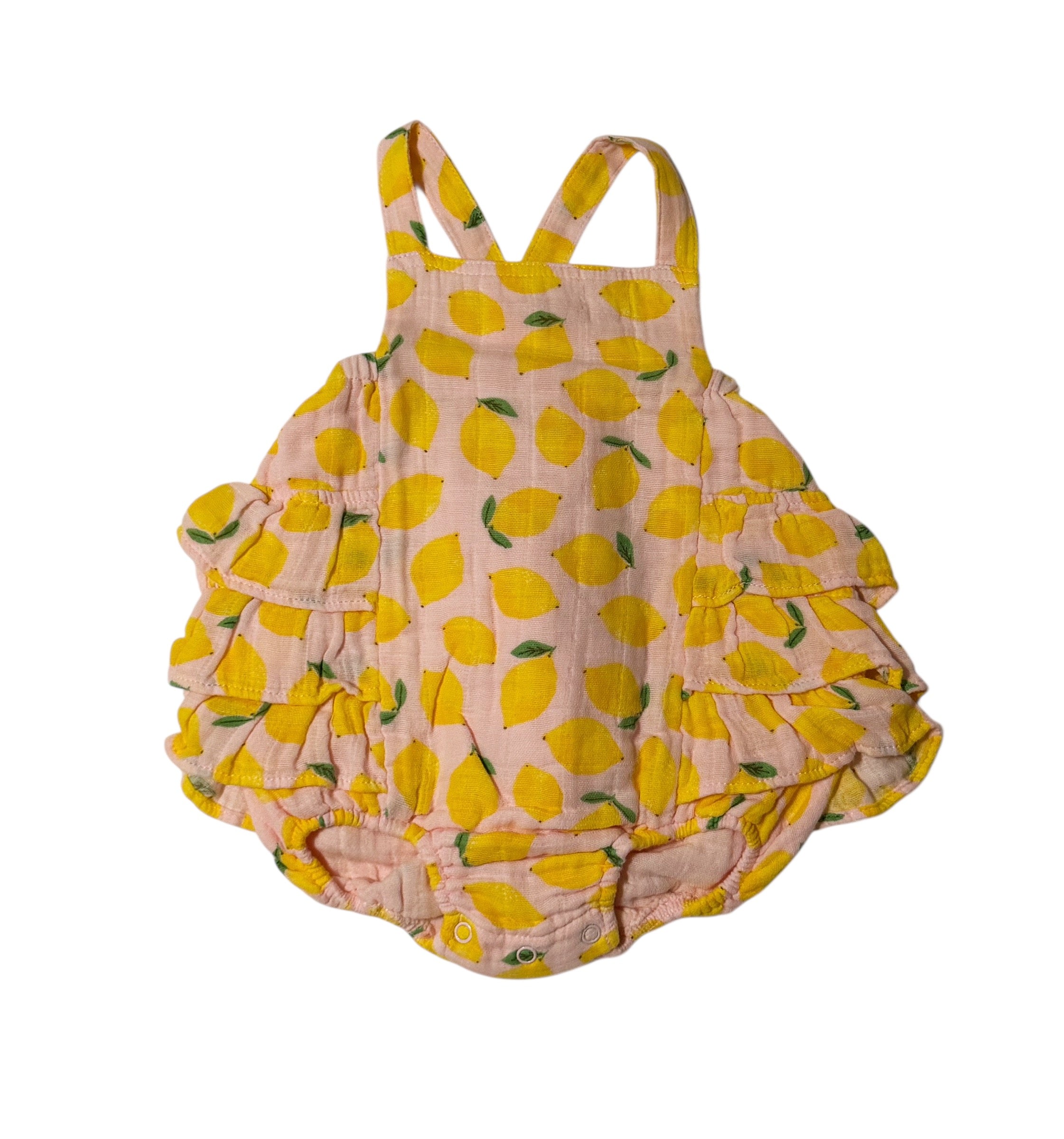 Lemon Sorbet Ruffle Bubble